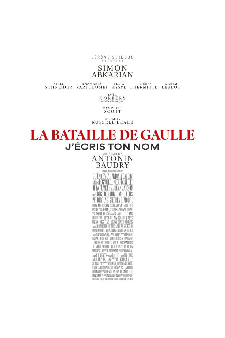 La Bataille de Gaulle : J’écris ton nom